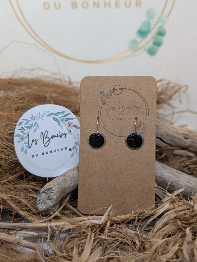 Boucles d&#039;oreilles puces pu107