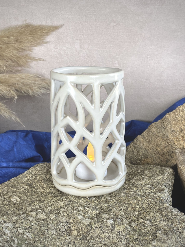 Photophore TERRALMA blanc