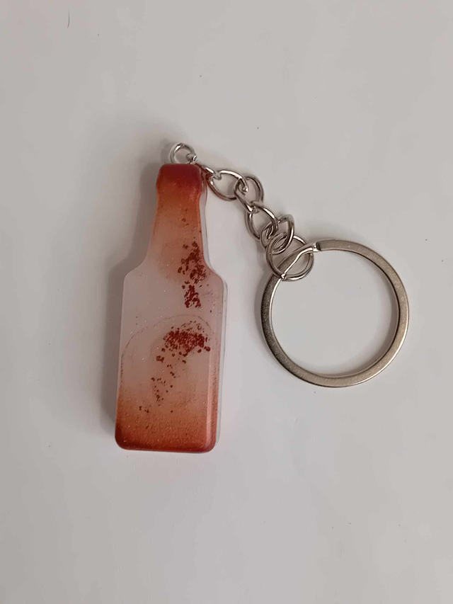 Porte clés bouteille 