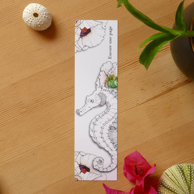 MARQUE PAGE – Hippocampe