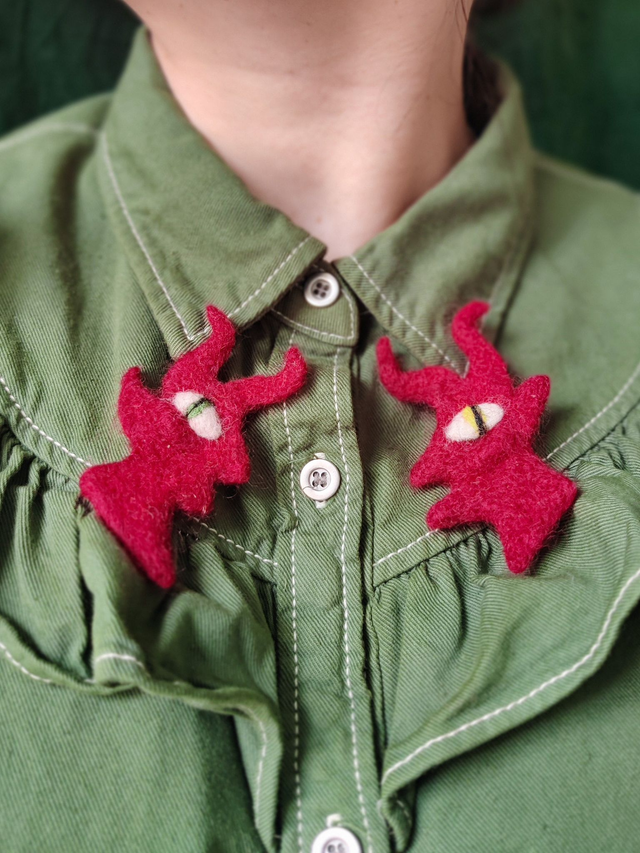 Devil Brooch