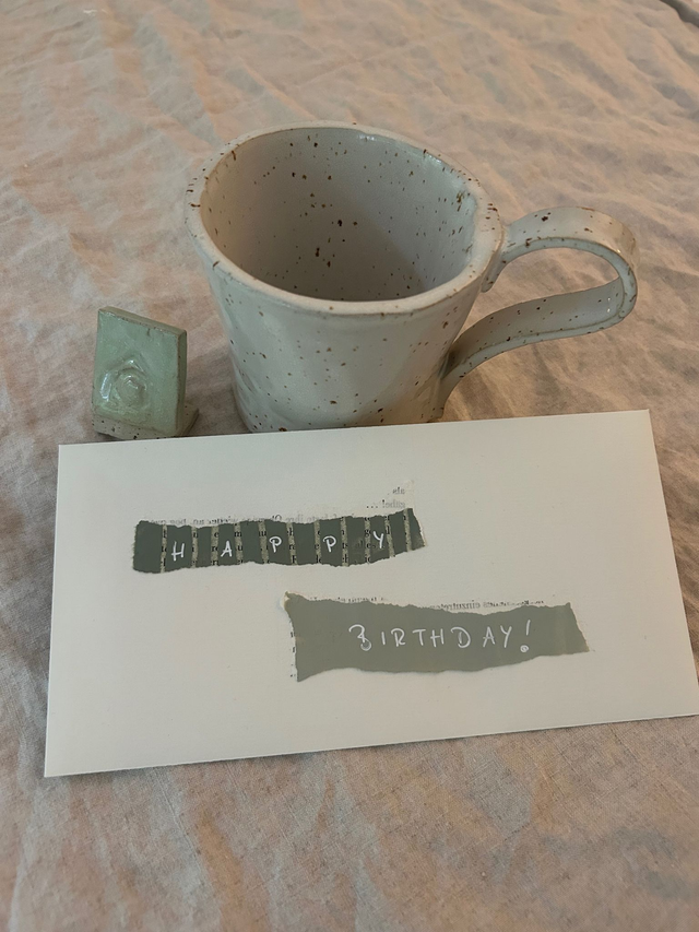 Gutschein "Happy Birthday" Töpferworkshop 