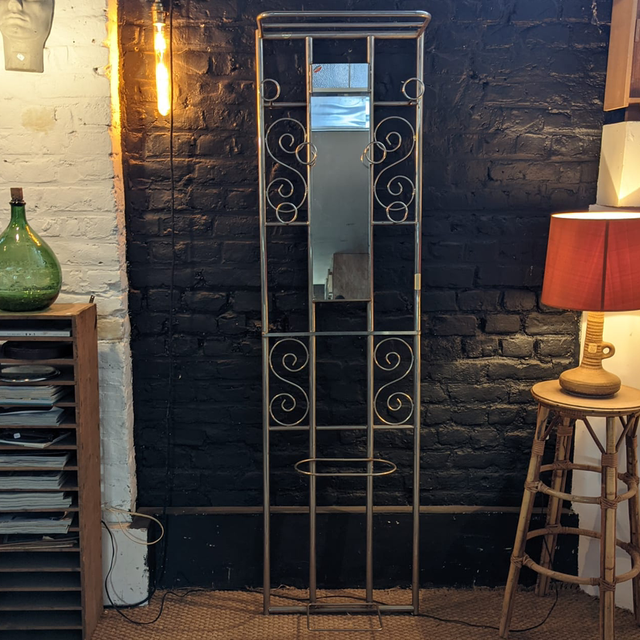 Porte manteau vestiaire en laiton