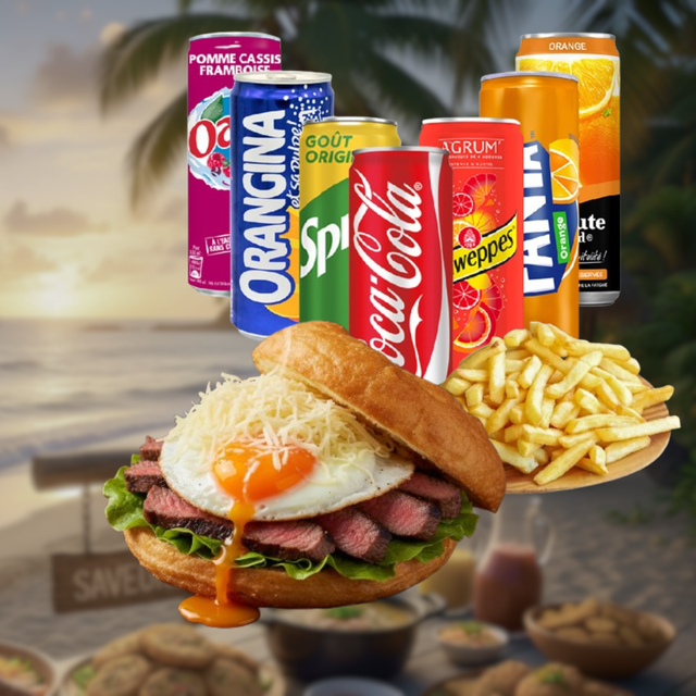 Menu Bokit B7 : Œuf, Steak, Fromage