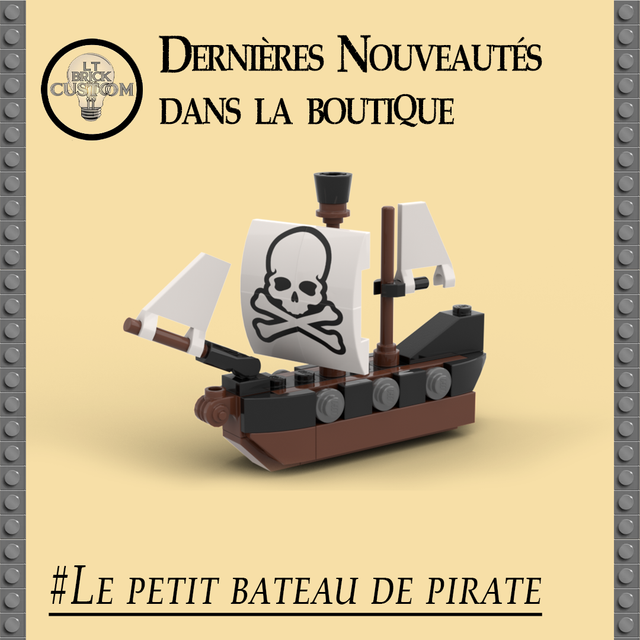 Le petit bateau de Pirate