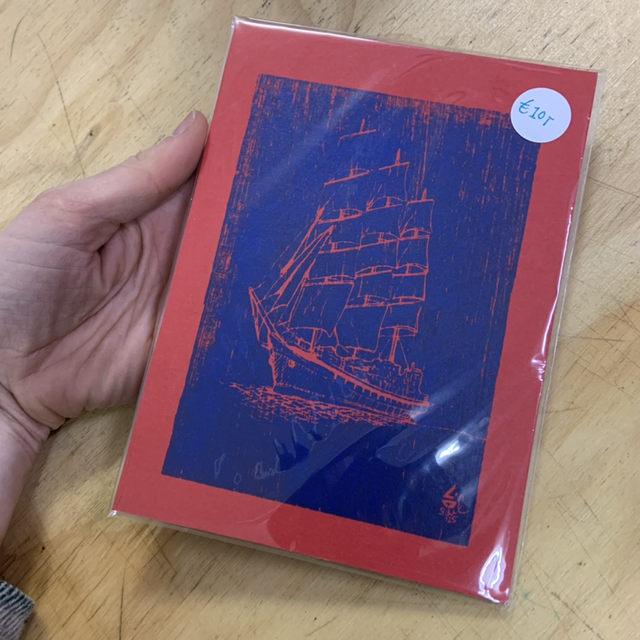 Notebook with Tall ship (Sail25 edition)