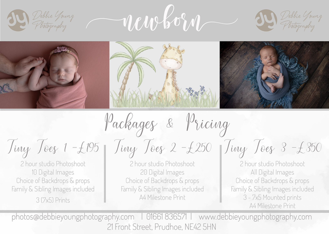 Newborn Photography Packages