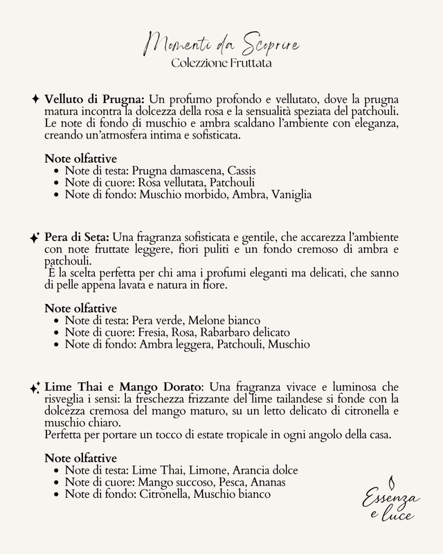 Set Classico Essenza e Luce – Crea la tua atmosfera
