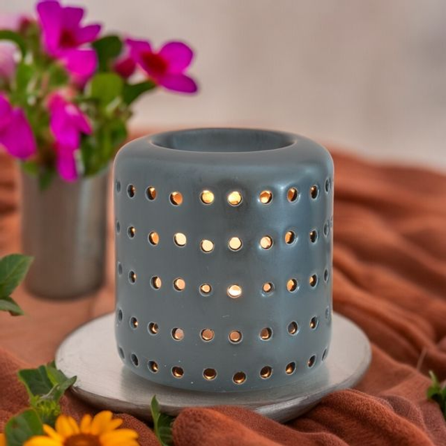 Brûle parfum "Coliseo" noir 