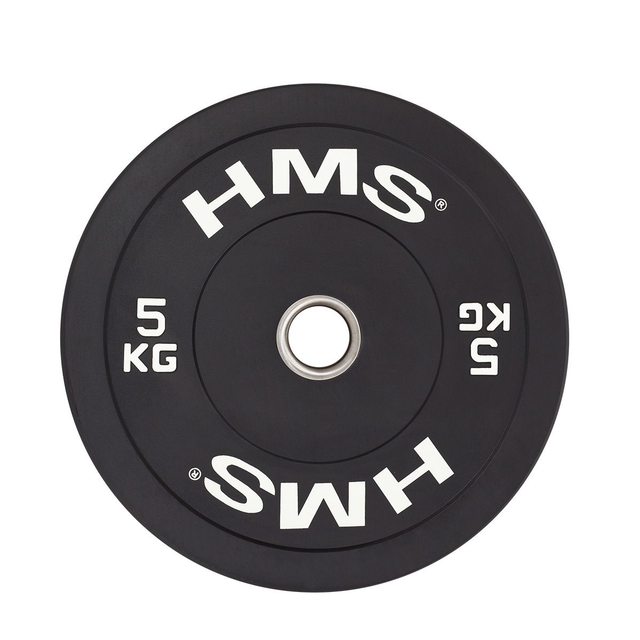 HMS Zwarte Olympische Halterschijf BBR 2x5 kg