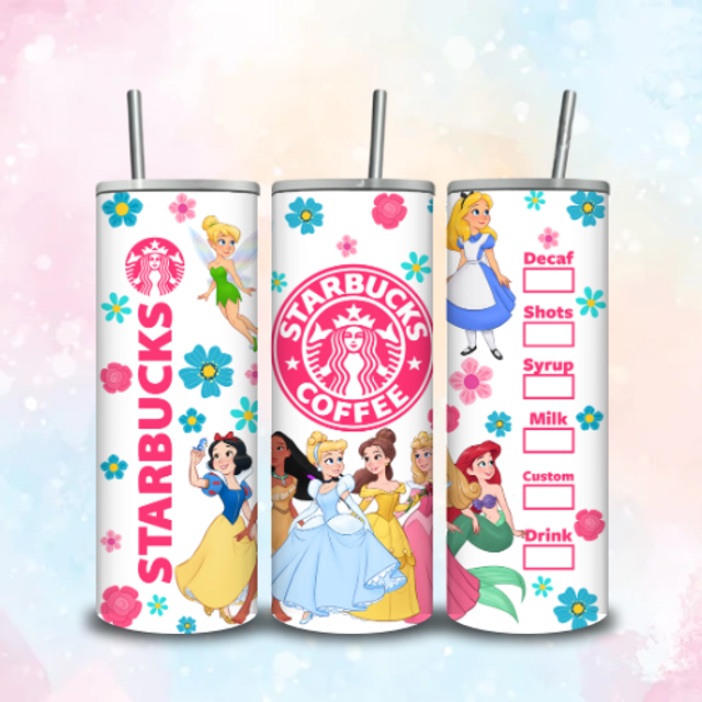 Tumbler Starbuck Fleurs Princesse 