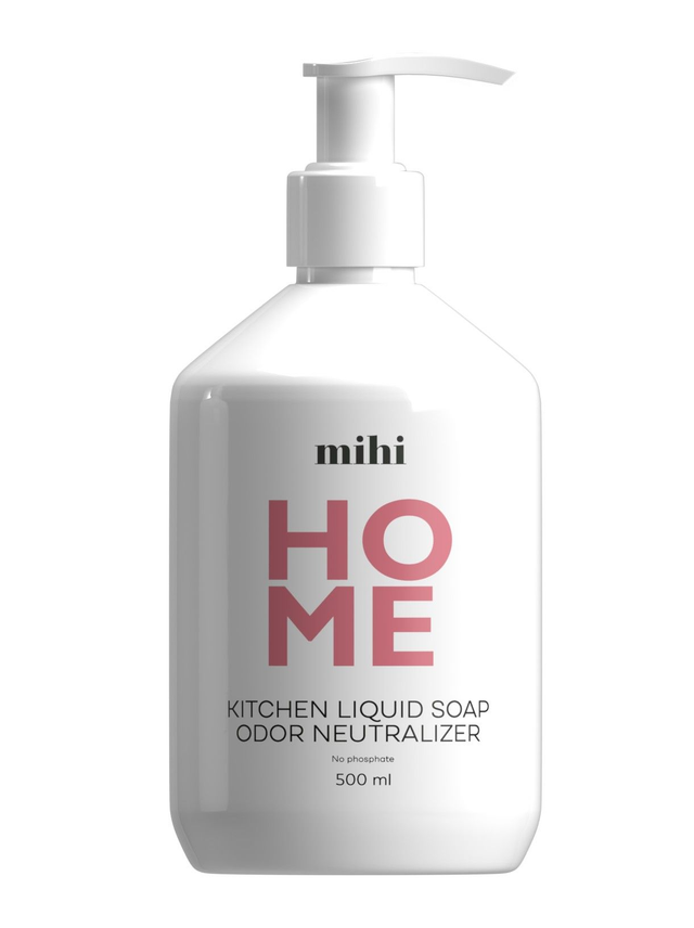 Liquide vaisselle cuisine neutralisant les odeurs (Mihi)