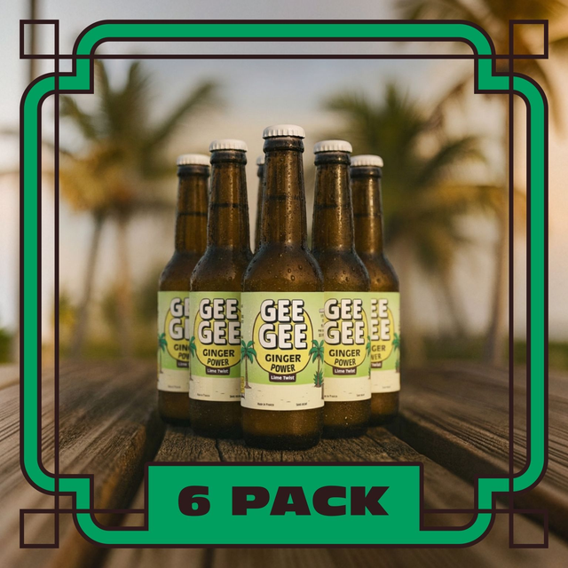 Pack de Gee Gee Lime Twist ×6