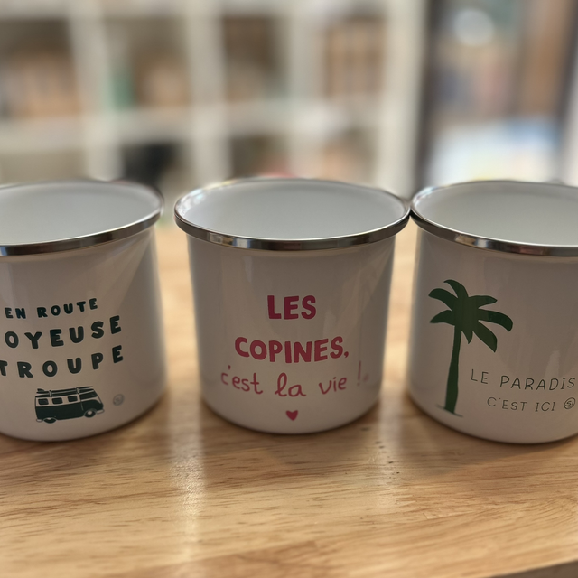 Mug en émail 