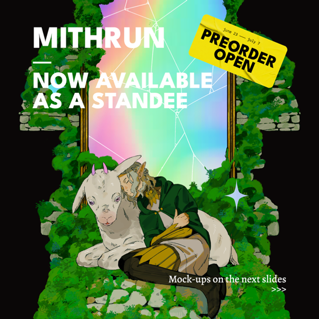 [DUNMESH] MITHRUN RAINBOW ACRYLIC STANDEE