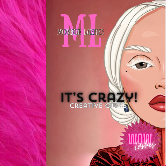 E-book for beginner lash artists + creating creative colorful lash extensions