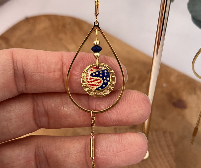 Boucles d’oreilles acier inoxydable