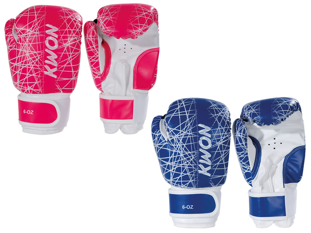 Kinder-Boxhandschuhe Neon