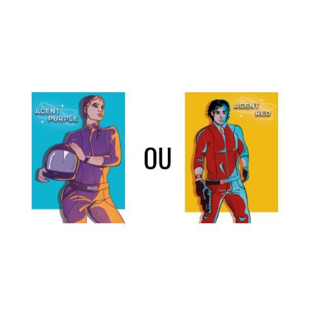Illustrations (Agent Purple ou Agent Red) - 1 illustration au choix