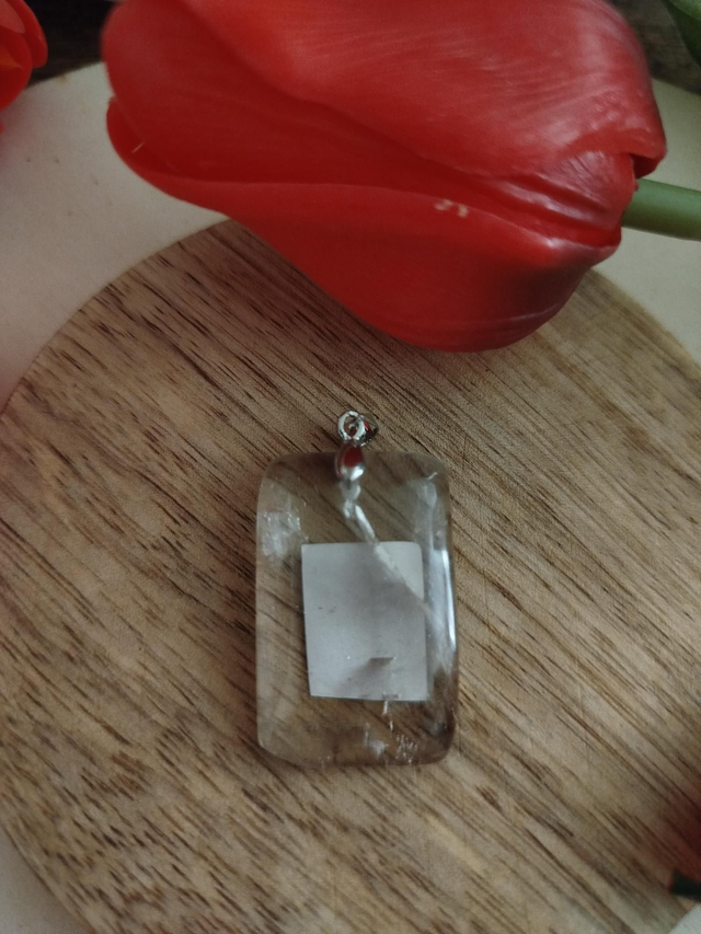 Pendentif en Cristal de Roche 