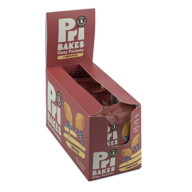 Pri Bakes Cinnamon Oaty Pockets 44g