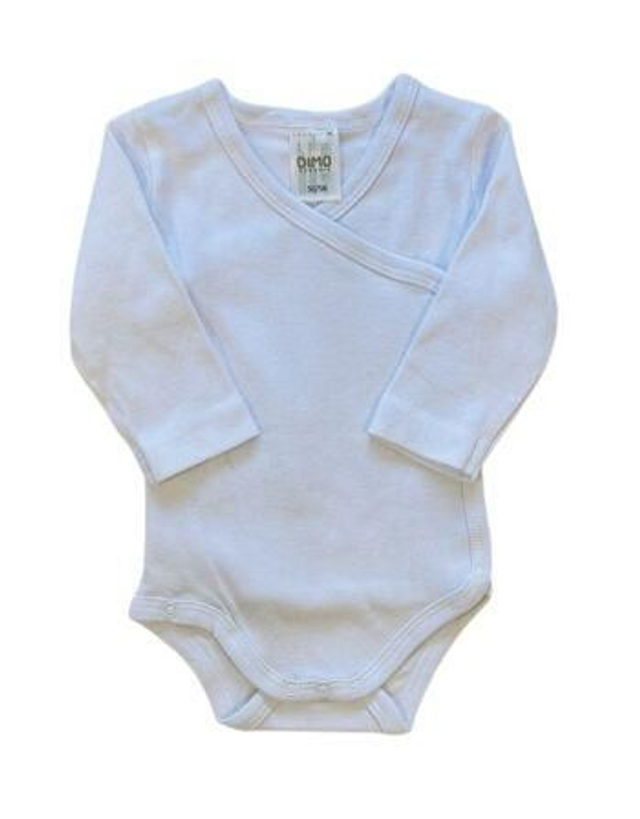 Wickelbody langarm weiß