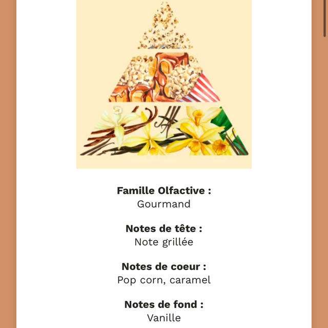 Bougie Soirée Pop Corn