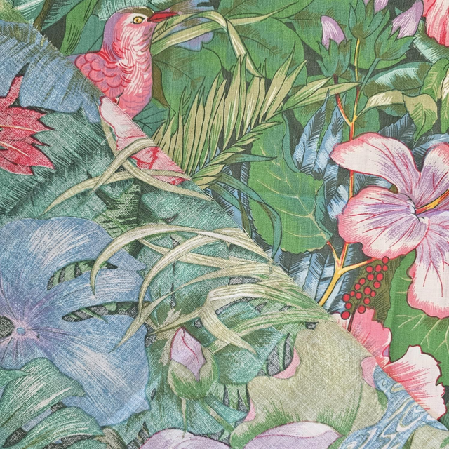 Tissu vintage tropical