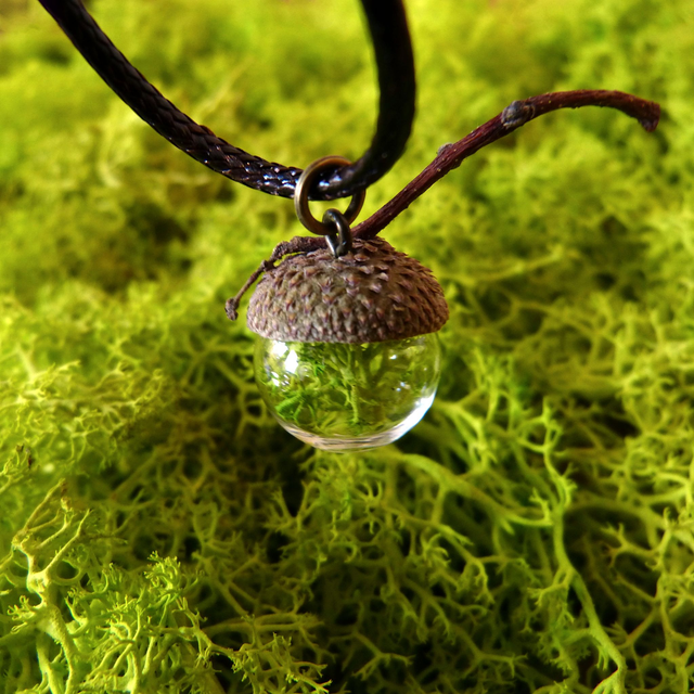 Kette "Moos und Eichel"