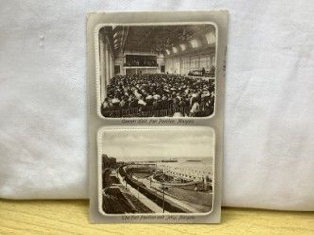 Margate, Concert Hall, The Fort Pavilion & Jetty, Posted 1912 Valentine's Series. no. Our Ref No. R87 £3.50