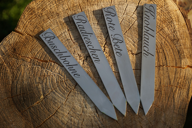 Pflanzschild Gemüse