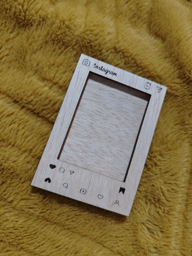 Porta retrato polaroid instax mini 