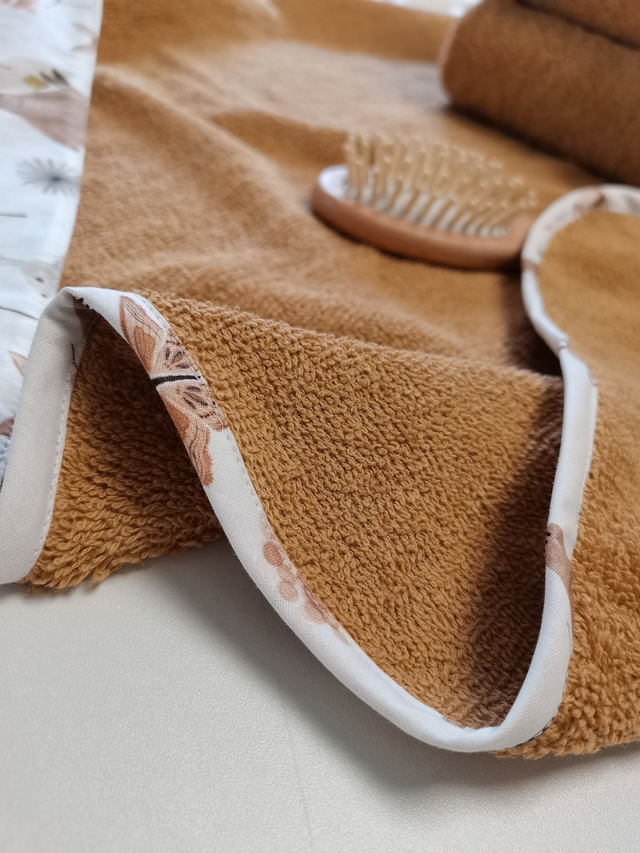 Cape de bain Moka Cannelle