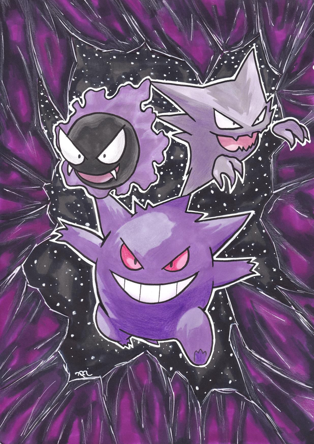 Print Pokemon - Ectoplasma