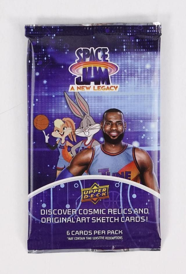 1 Booster Space Jam: A New Legacy Hobby Box (Upper Deck 2021) Boxbreak 