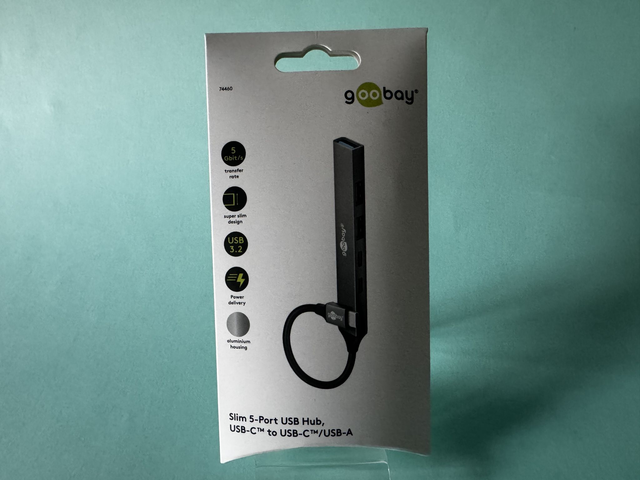 Slim USB-C 3.2 5-Port Hub