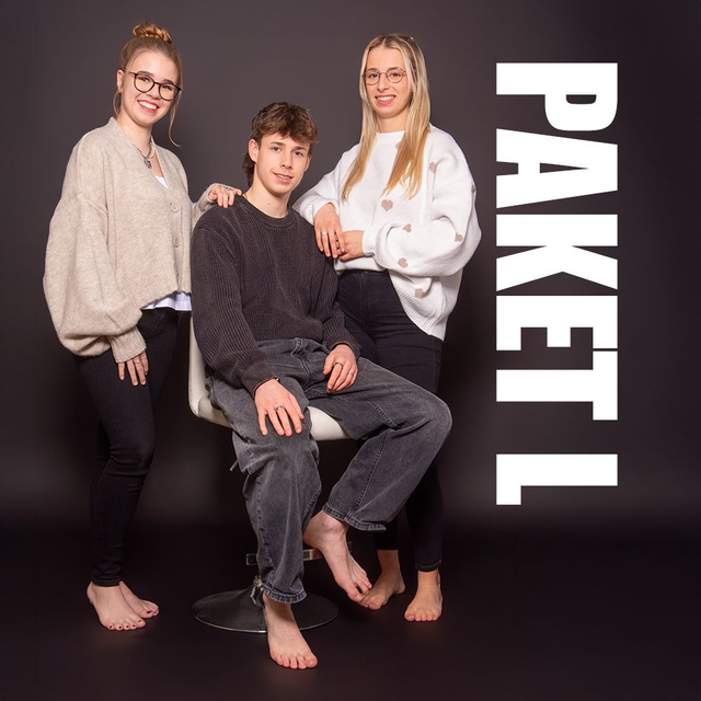 Familienshooting im Fotostudio Paket L