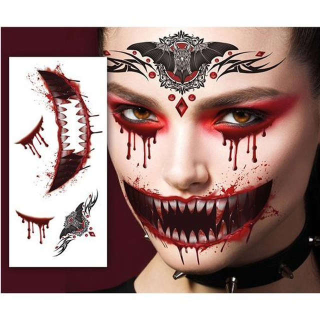 Tatuaggi Viso Vampiro