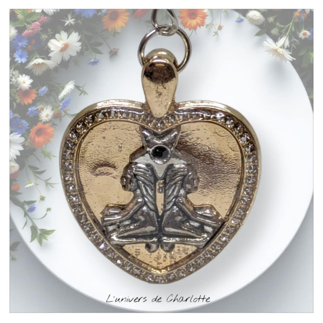 Porte-clés "Zodiaque" coeur