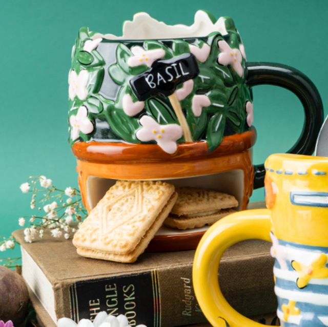 The Potting Shed Flower Pot Snack Mug 
