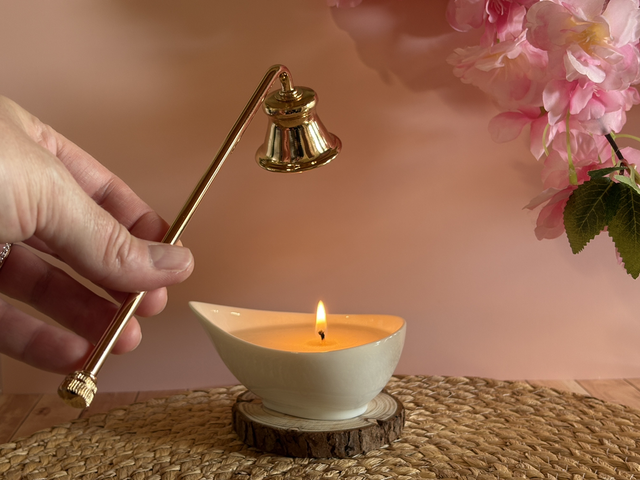 Éteignoir couleur or