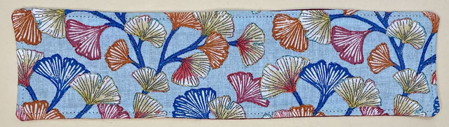 Marque-page brodé « ginkgo »
