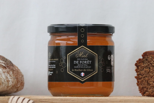 Miel de fleurs de Forêt 500g cristallisé 