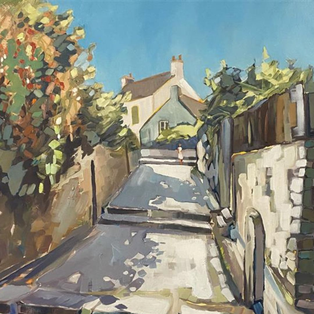 Ile aux Moines - Les escaliers du Bindo