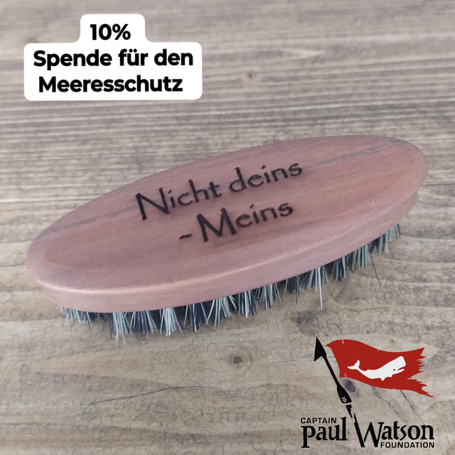 Bartbürste "Nicht deins - Meins"