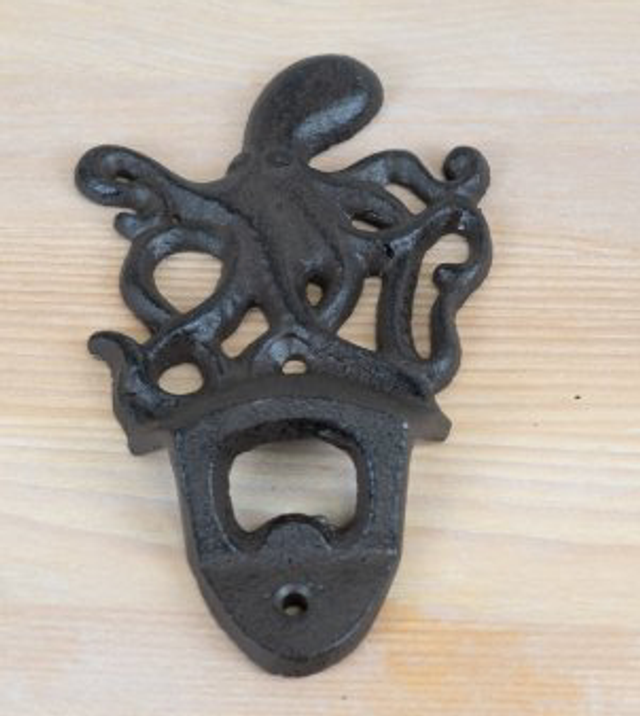 Cast Iron Octopus Bottle opener