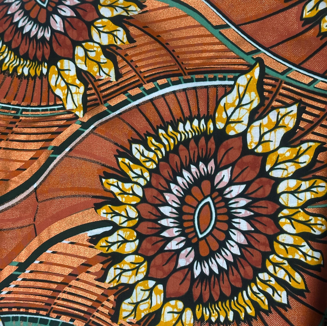 Wax Karamba 2m70 Coton Pailleté