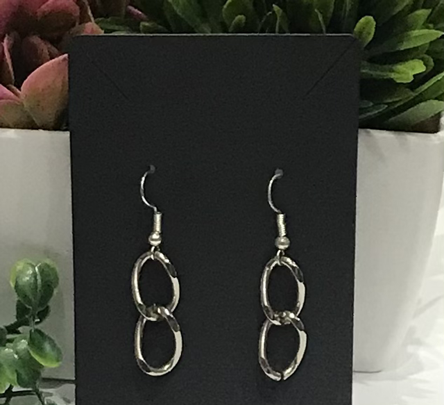 Silver Dangling Earrings- SDE29