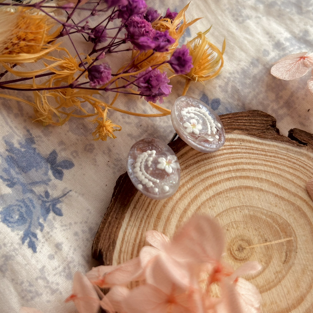 Flower Stud Earrings - Valentine’s Day Collection 