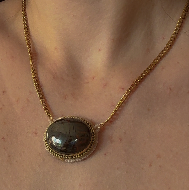 Collier IMPÉRATRICE œil de fer